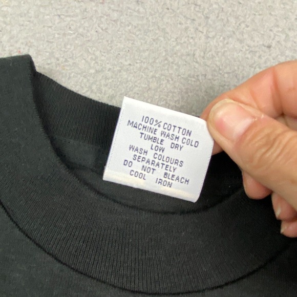 Vintage CROSS COLOURS Shirt XL Black‎ Stop D Violence Power 106 1990s Rapper USA - Picture 10 of 15